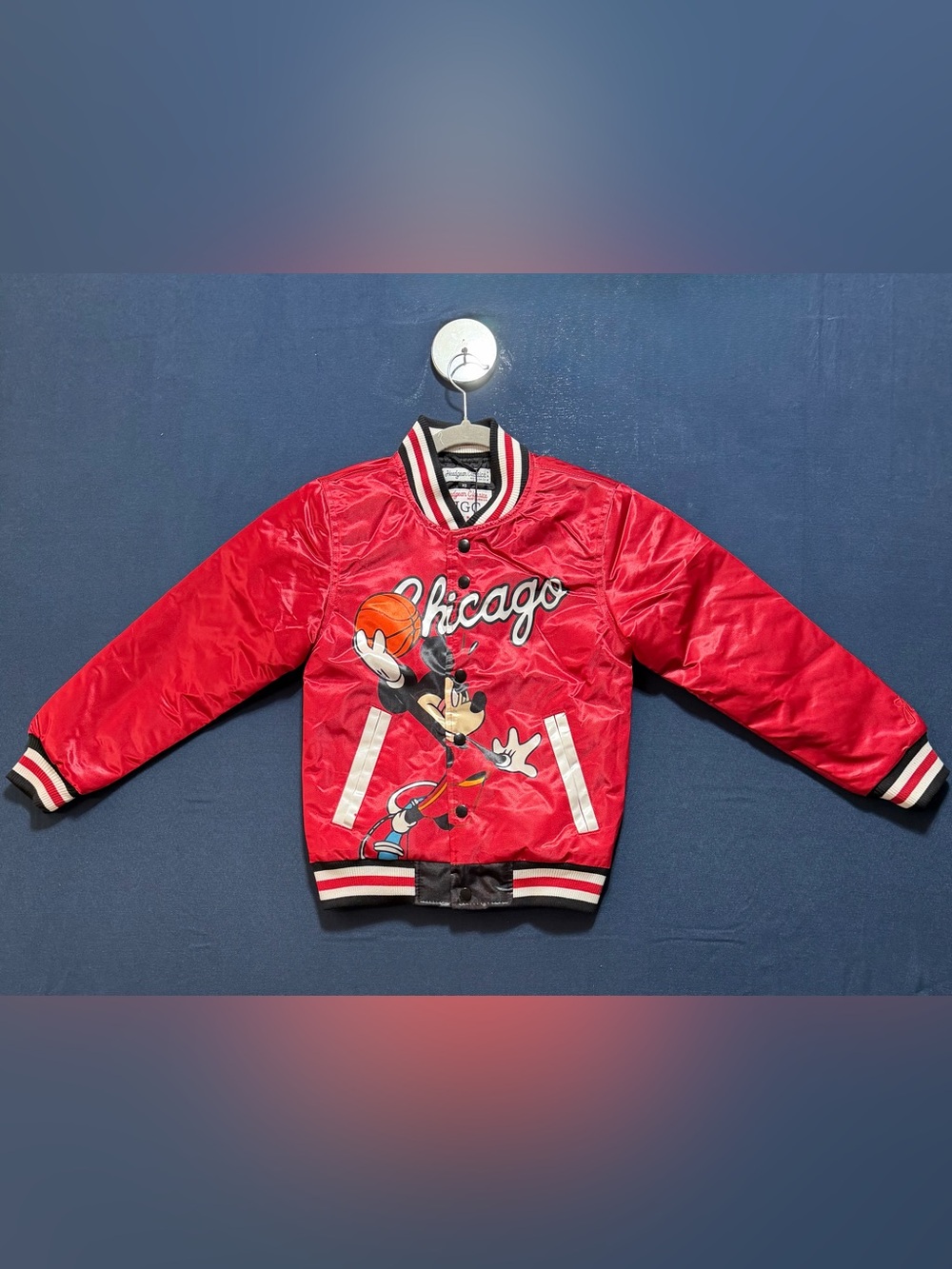 NWT Satin Size XS Headgear Classics Mickey Mouse Jacket